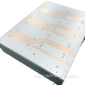 Skived fin heat pipe heat sink for 3000W